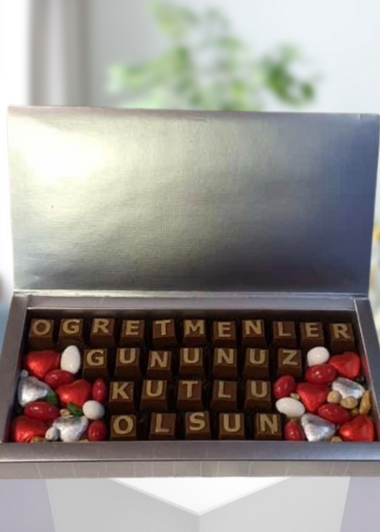 öğretmenler günü kutlama çikolata siparişi gönder gaziantep