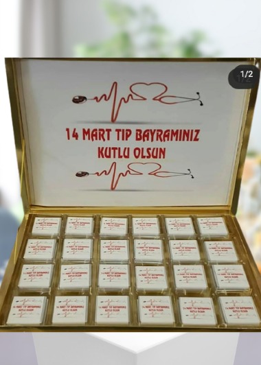 Tıp Bayramı Çikolata Gaziantep Çikolatıçılar