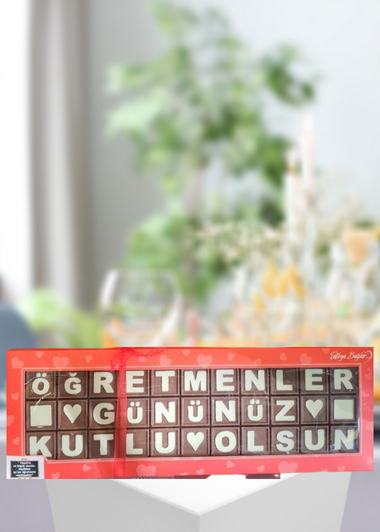 Öğretmenler Günü Kutlama Çikolata Siparişi